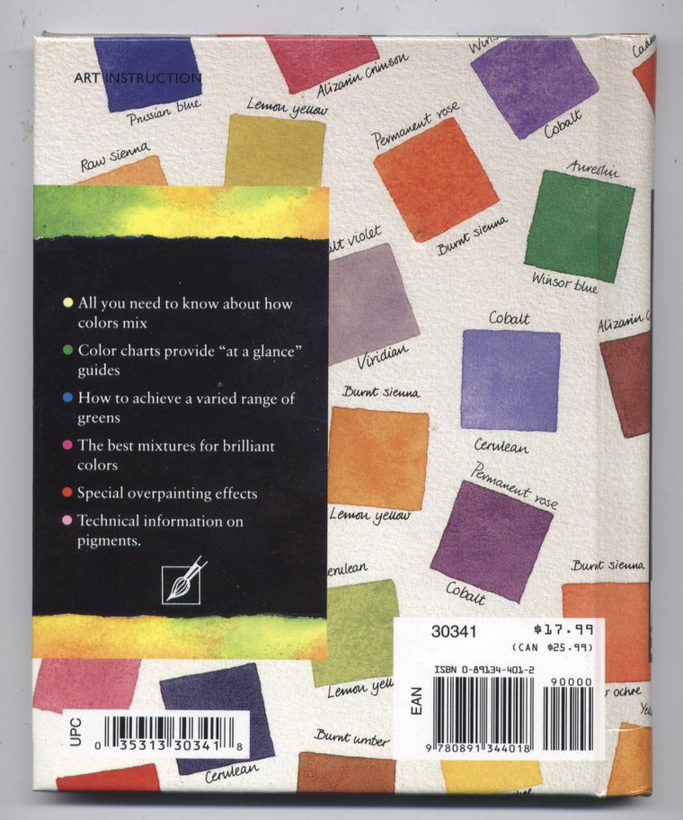 The Watercolor Painter's Pocket Palette — back cover