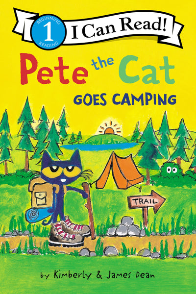 Pete the Cat Goes Camping: A Fun Nature Story for Children (Ages 4-8) (I Can Read Level 1)