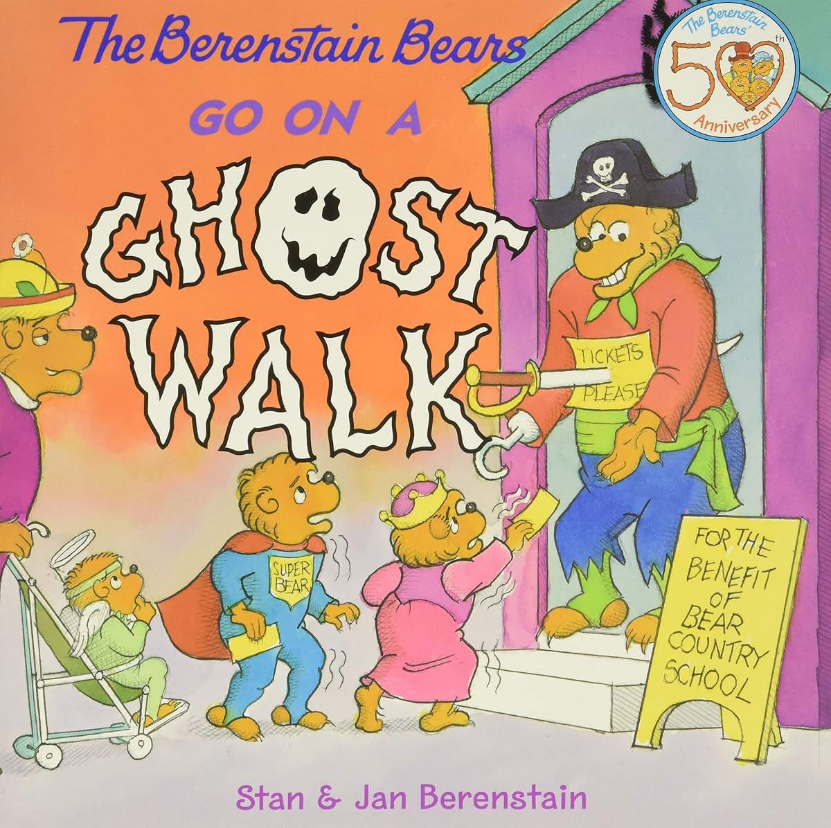 The Berenstain Bears Go on a Ghost Walk: A Halloween Book for Kids