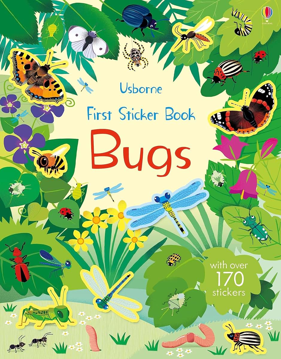 First Sticker Book Bugs: An Interactive Sticker Book About Nature's Bugs for Kids (Ages 3-5)