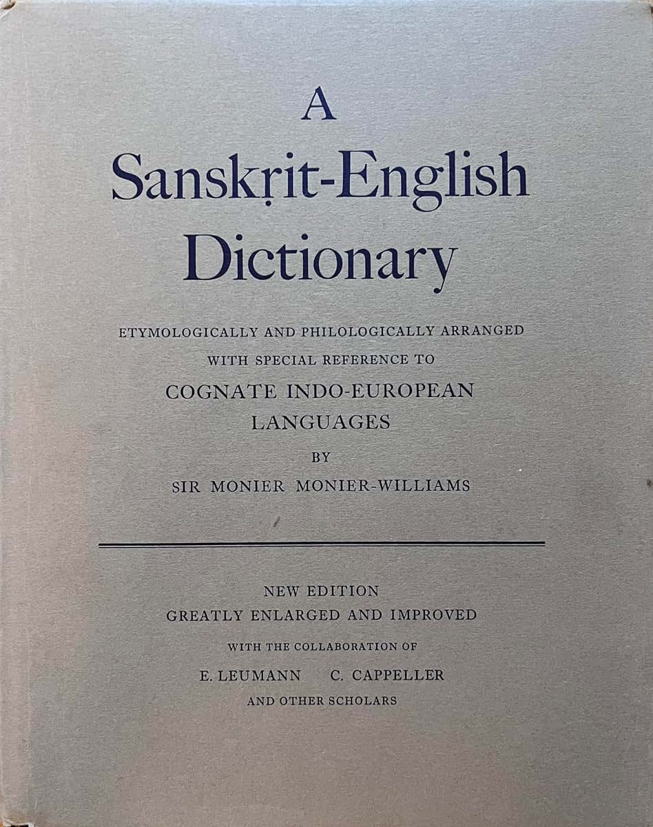 A Sanskrit-English Dictionary