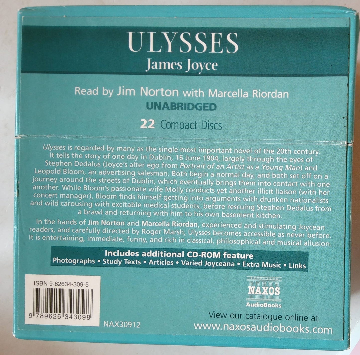 Ulysses (Naxos AudioBooks) by James Joyce