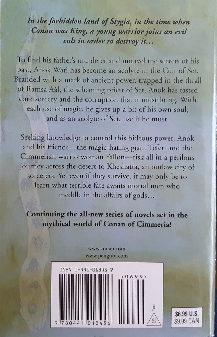 Heretic of Set: Anok, Heretic of Stygia Volume II — back cover