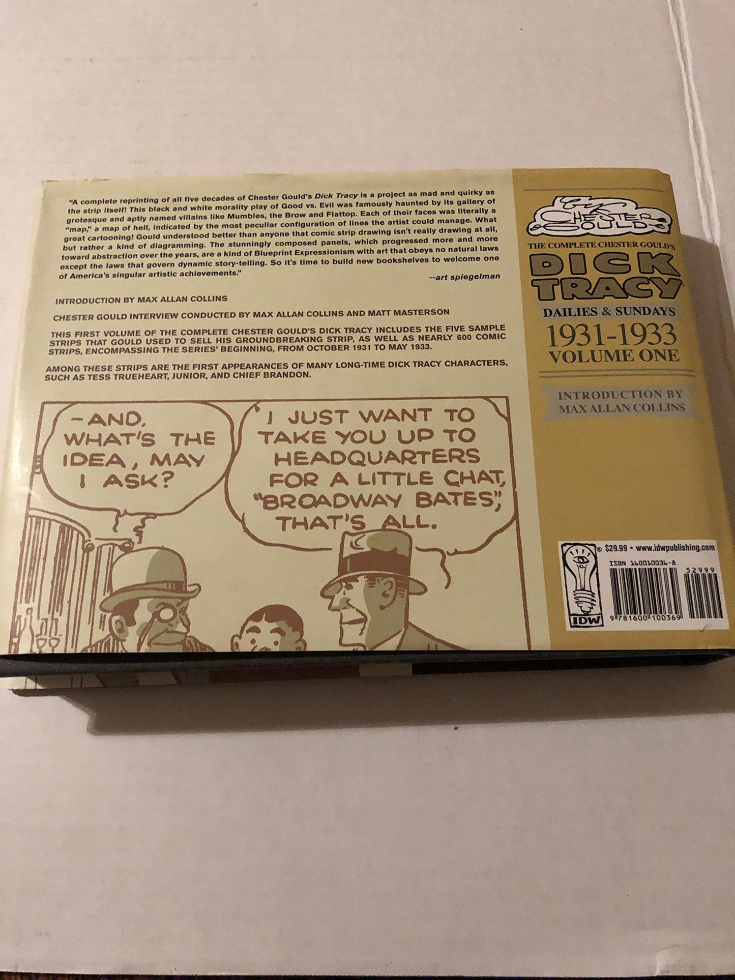 Complete Chester Gould's Dick Tracy Volume 1