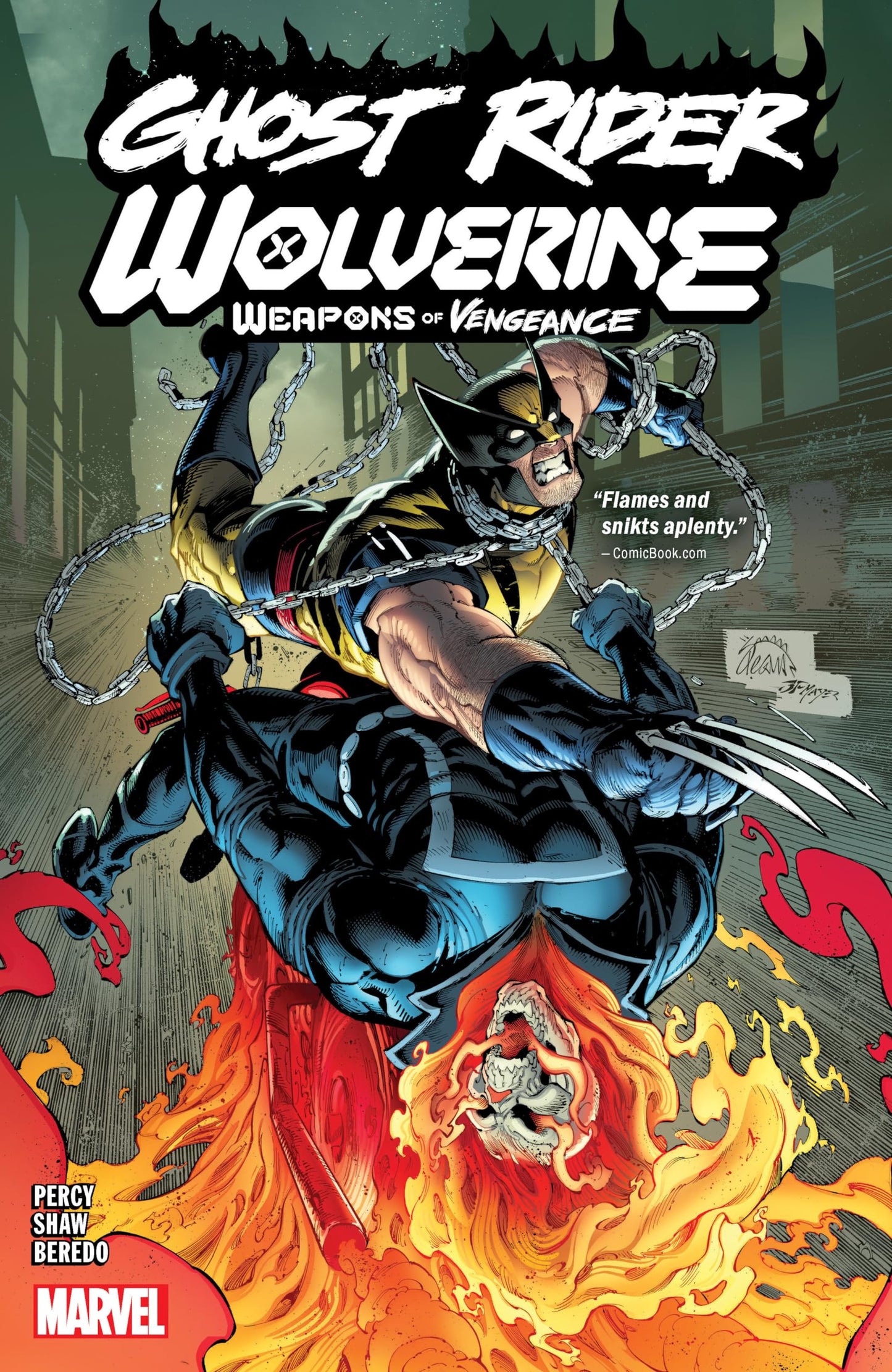 Ghost Rider/Wolverine: Weapons of Vengeance by Benjamin Percy