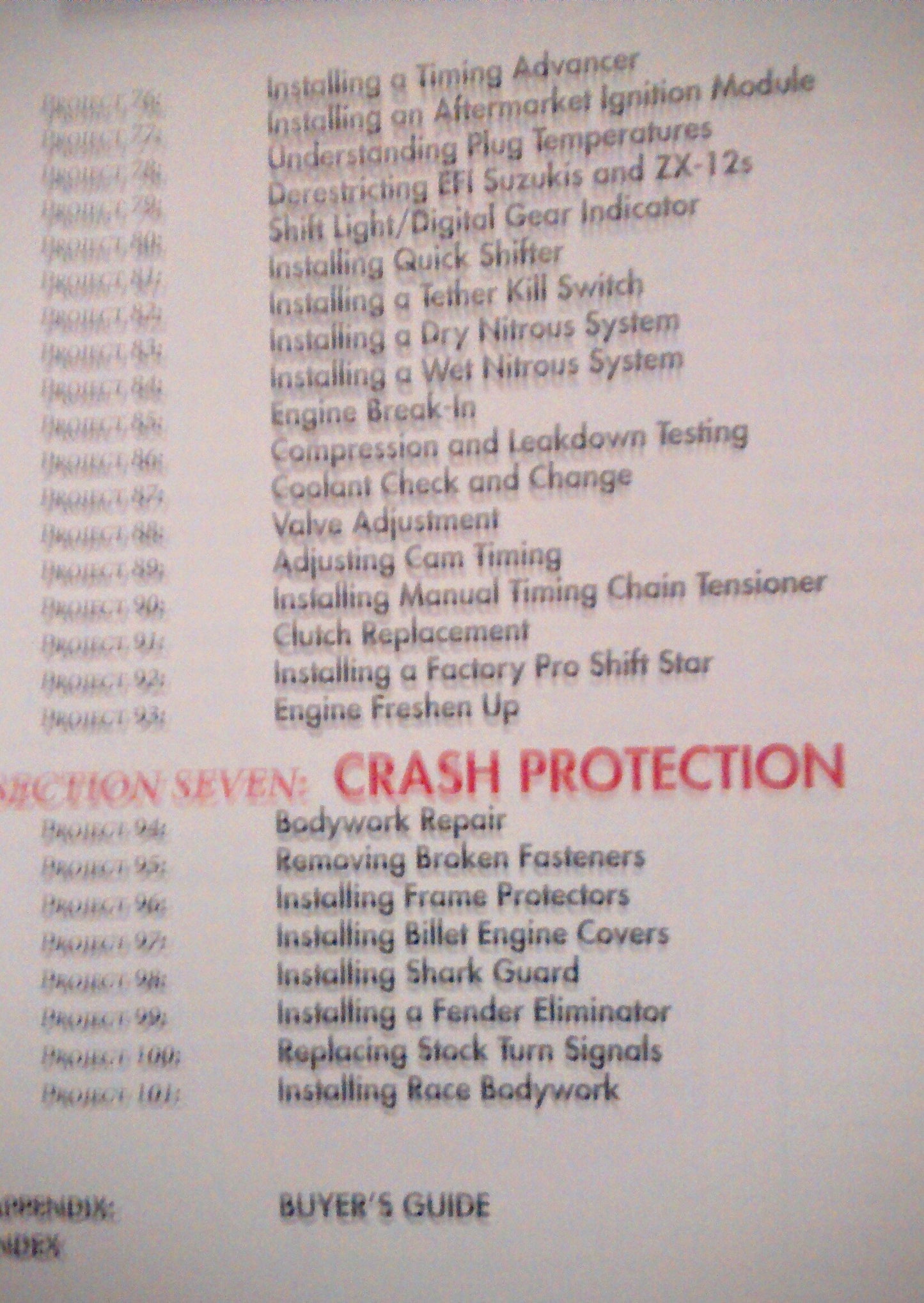 101 Sportbike Performance Projects (Motorbooks Workshop)