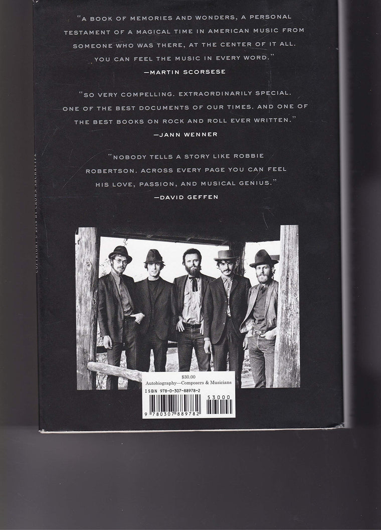 Testimony — back cover