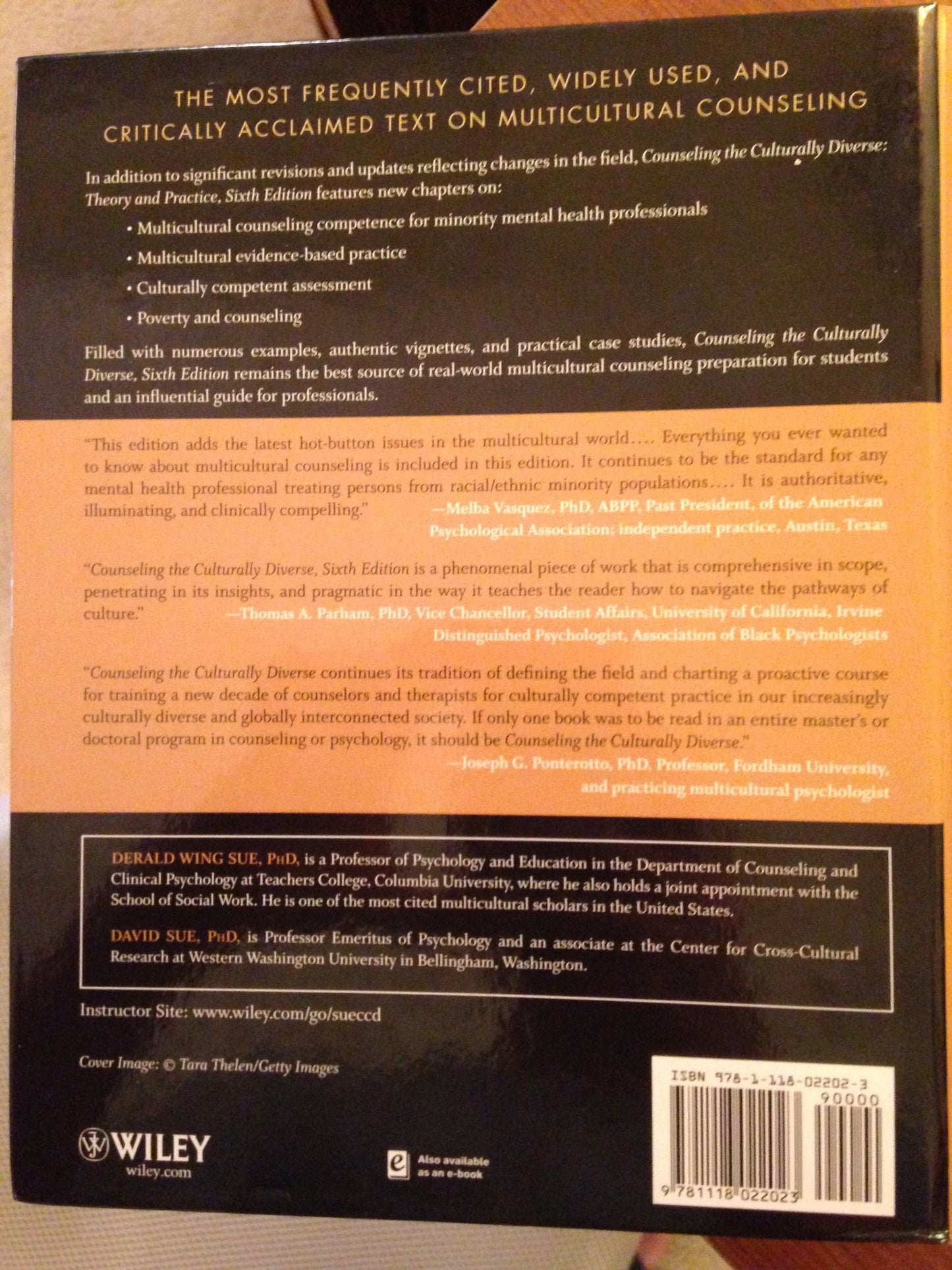 Counseling the Culturally Diverse: Theory and Practice
