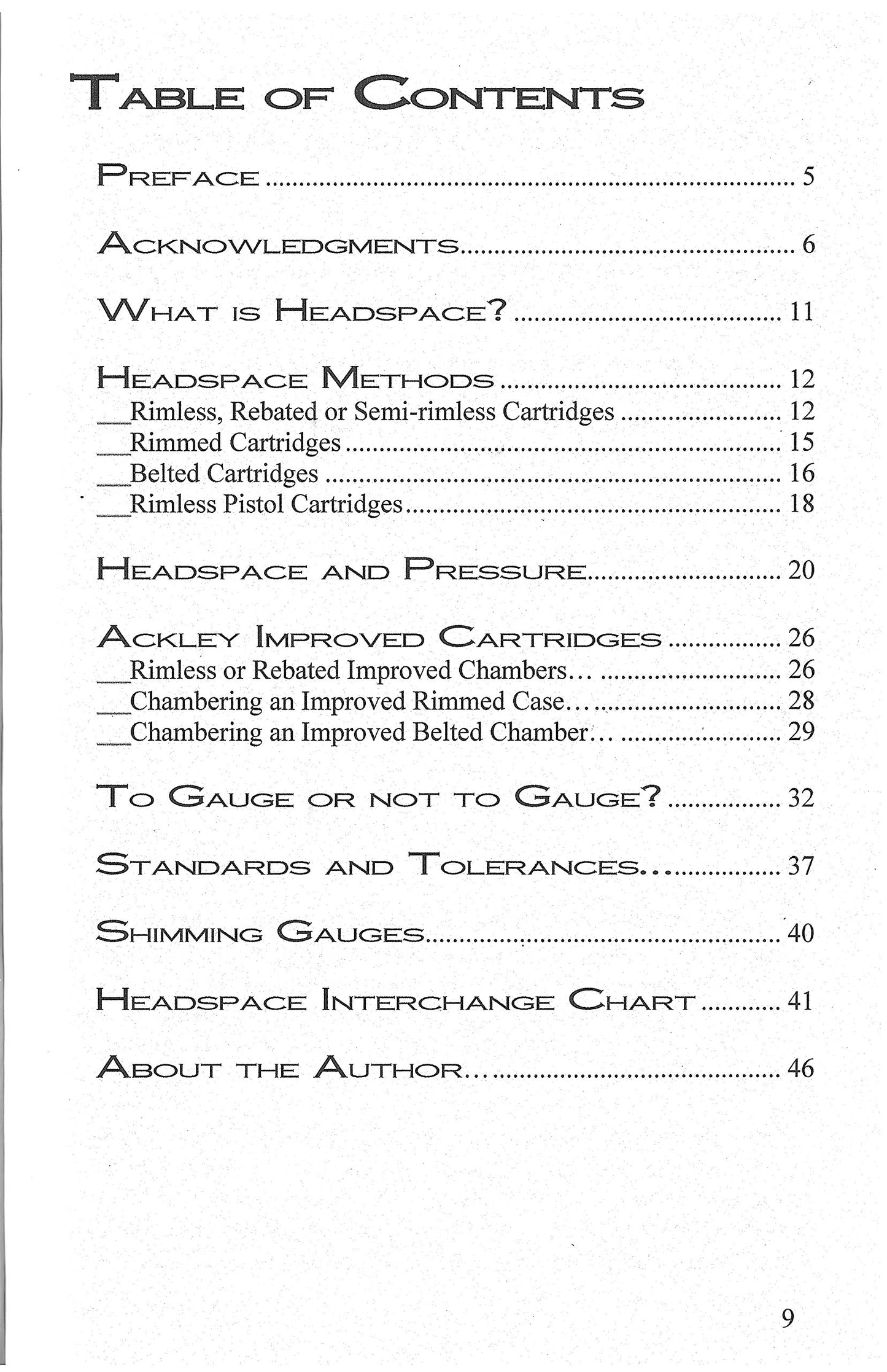Understanding Headspace (Gunsmithing Student Handbook)