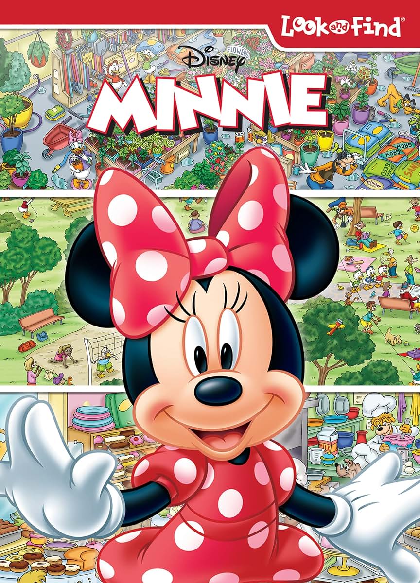 Disney Minnie Mouse - Look and Find Activity Book - PI Kids