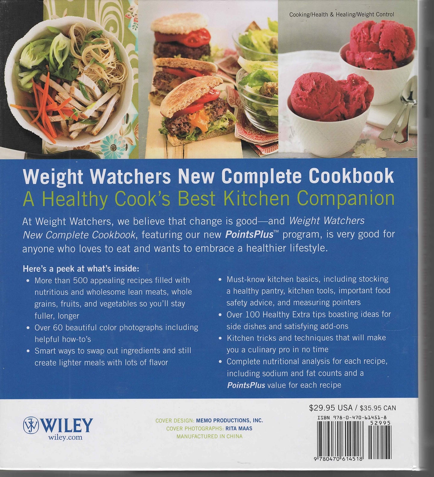 Weight Watchers New Complete Cookbook, Fourth Edition by Wei