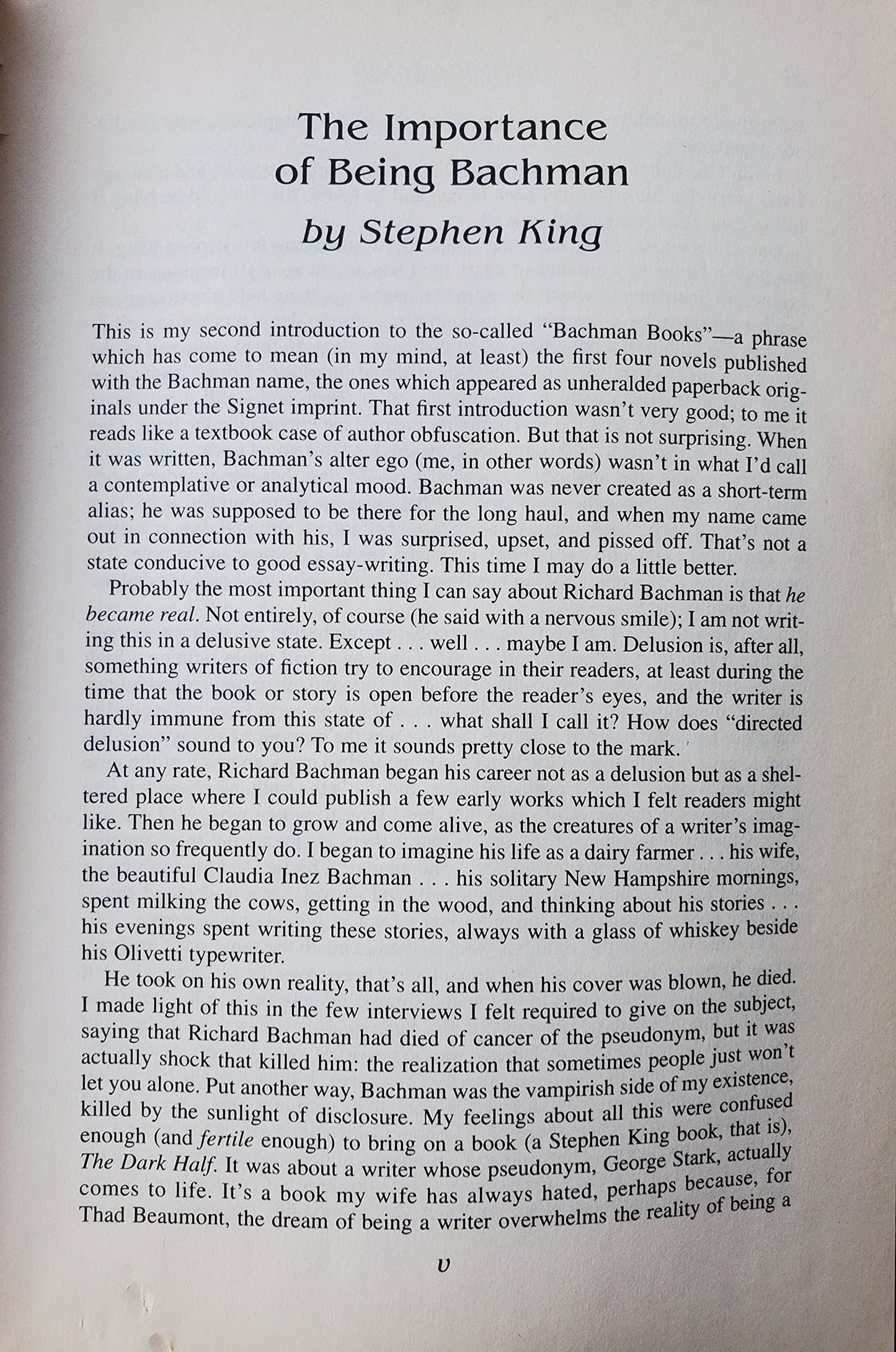 The Bachman Books: Four Early Novels by Richard Bachman