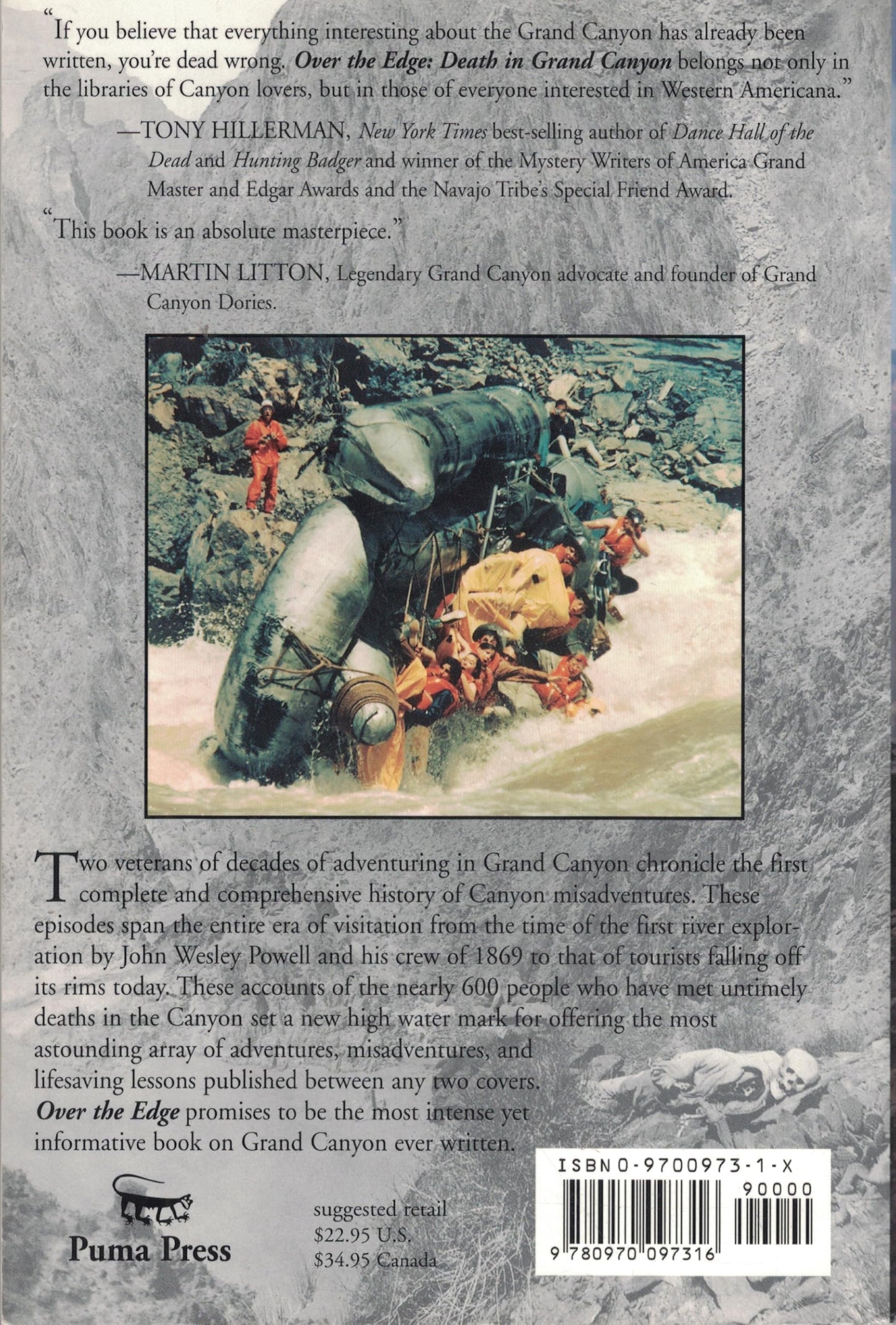 Over the Edge: Death in Grand Canyon