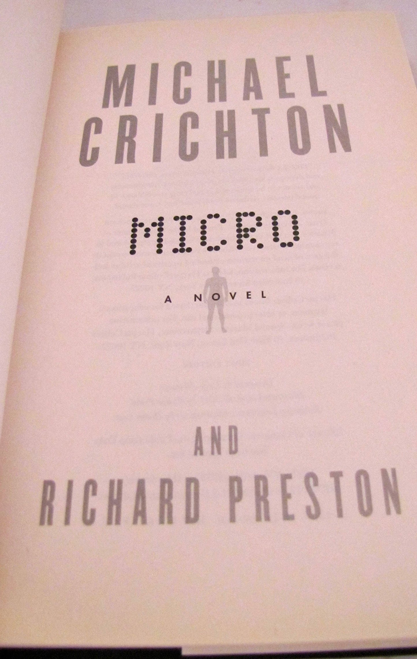 Micro: A Novel