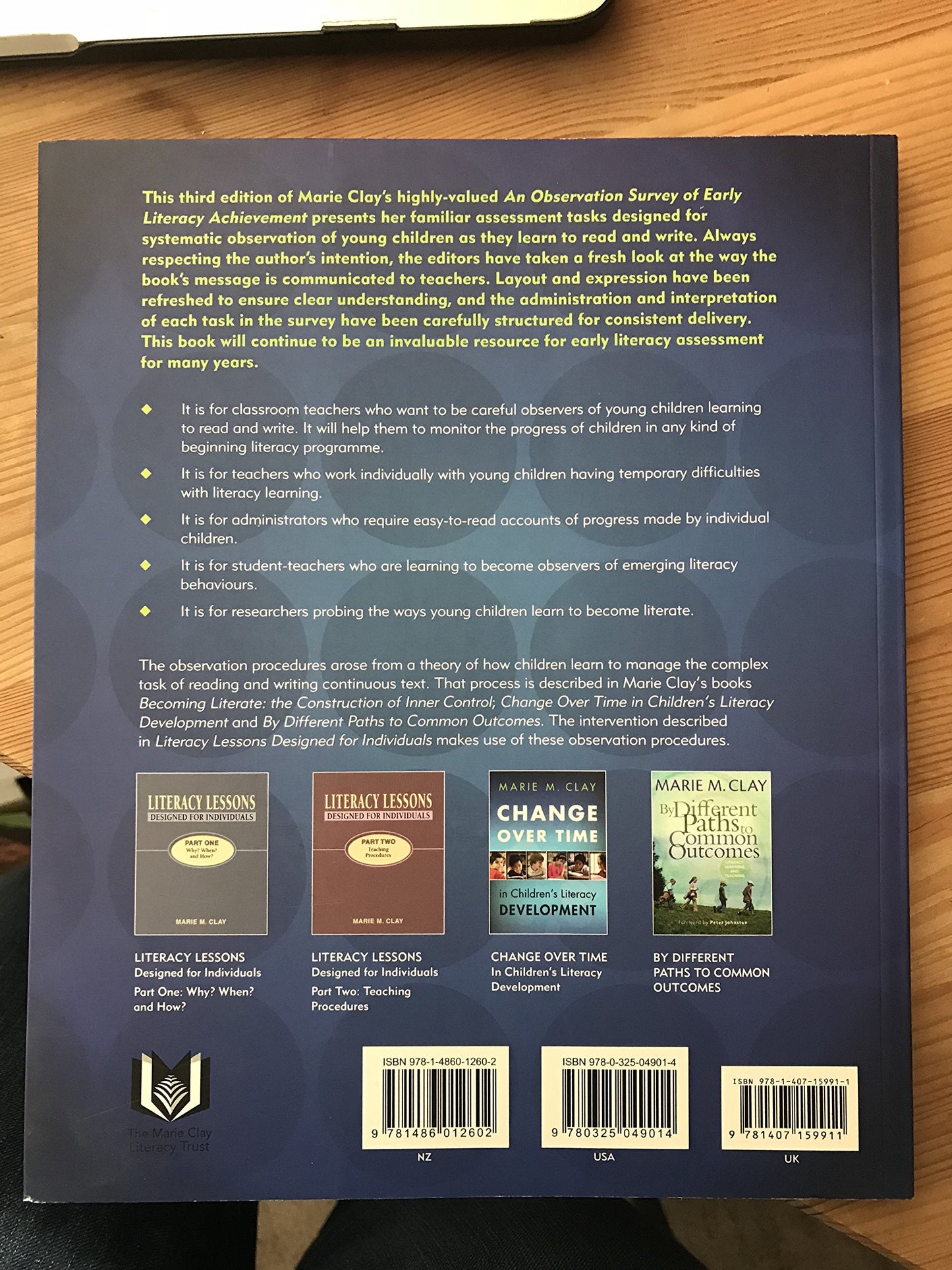 An Observation Survey of Early Literacy Achievement, Third Edition