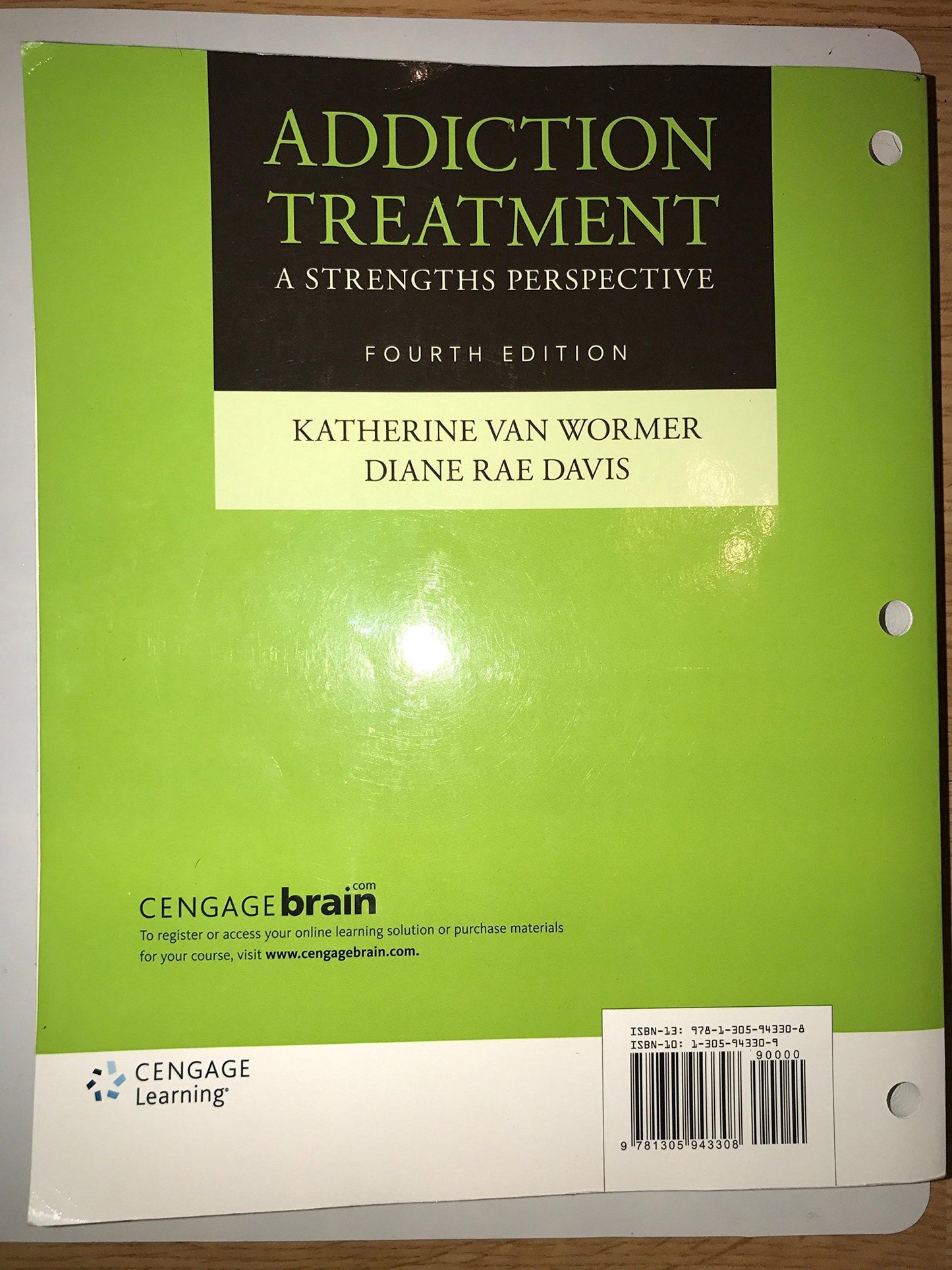 Addiction Treatment: A Strengths Perspective (MindTap Course List)