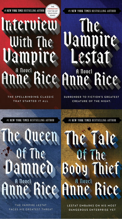 The Complete Vampire Chronicles Boxed Set (Interview with the Vampire, The Vampire Lestat, The Queen of the Damned, The Tale of the Body Thief)
