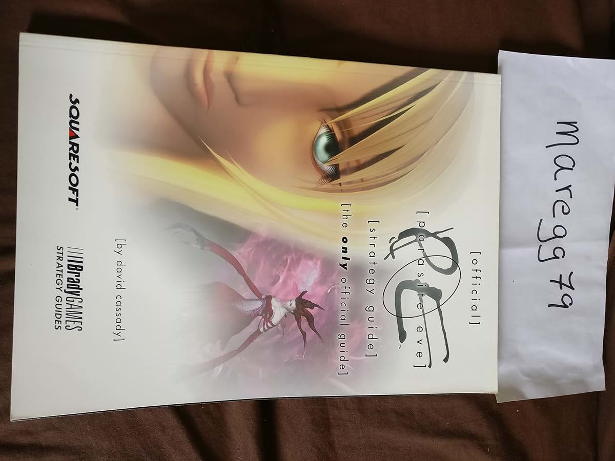 Parasite Eve : Official Strategy Guide- The Only Official Guide
