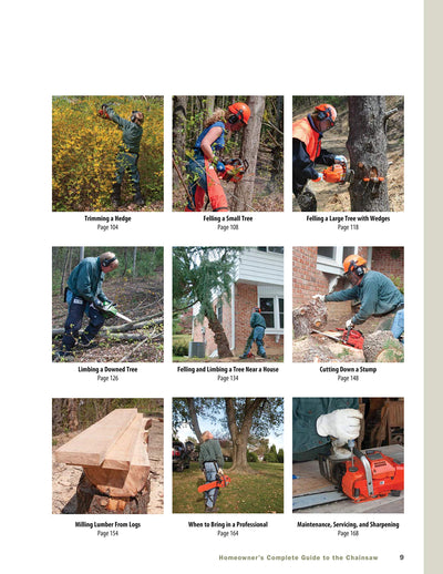 Homeowner's Complete Guide to the Chainsaw by Miakarts Books