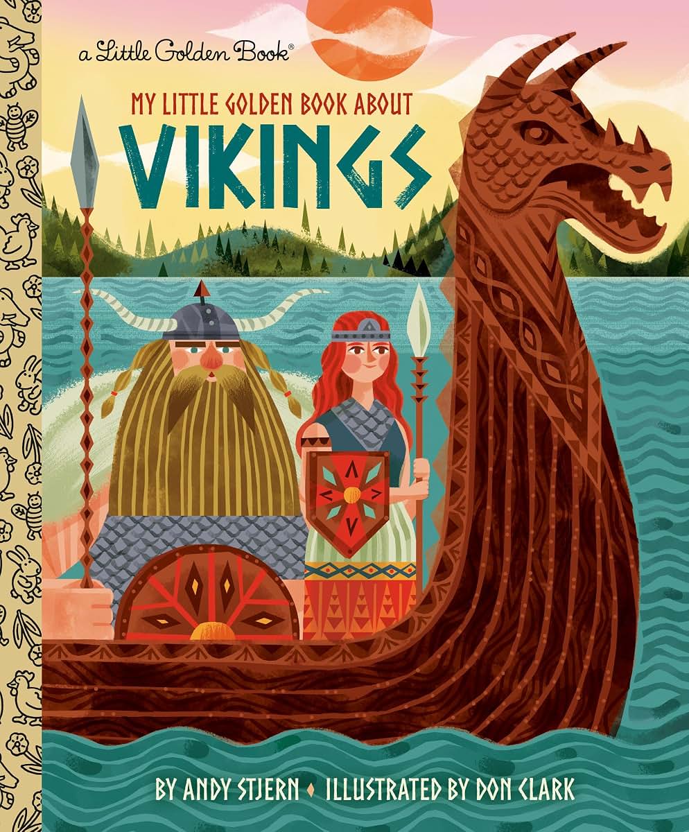 My Little Golden Book About Vikings
