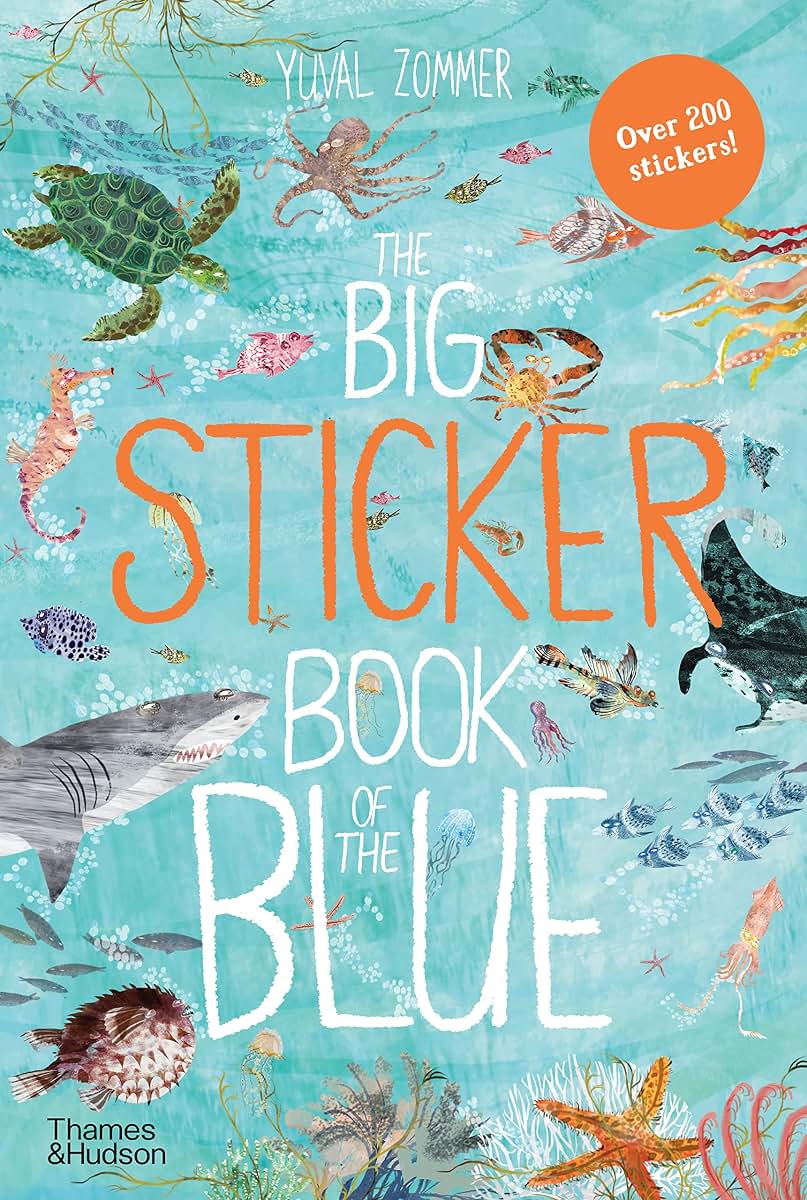 The Big Sticker Book of Blue (The Big Book Series)