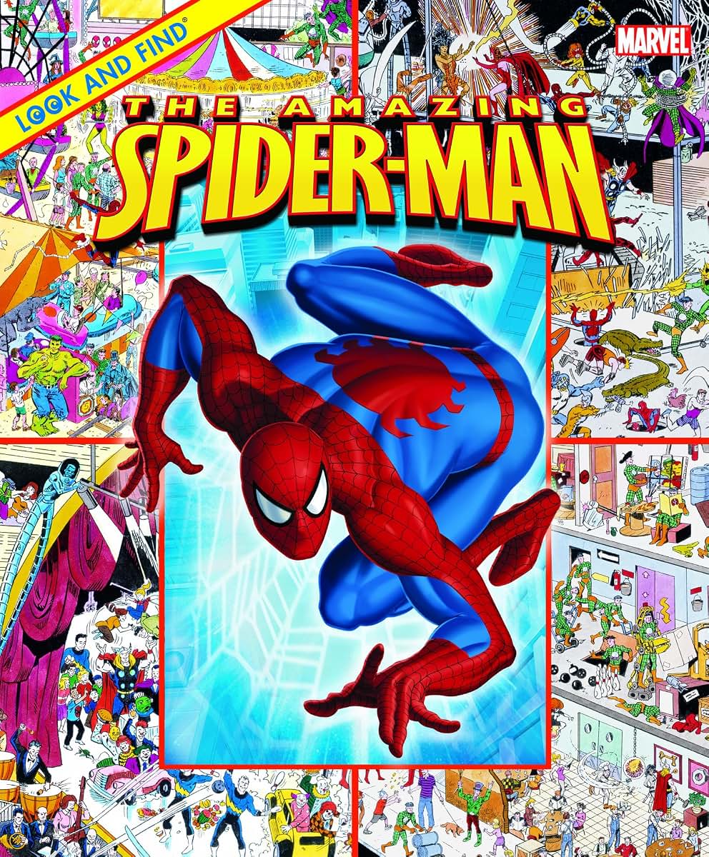 The Amazing Spiderman (Look and Find Activity Book)