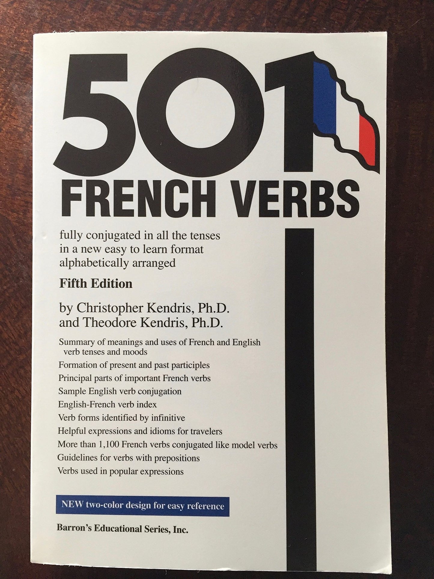 501 French Verbs (Barron's 501 French Verbs) (English and French Edition)