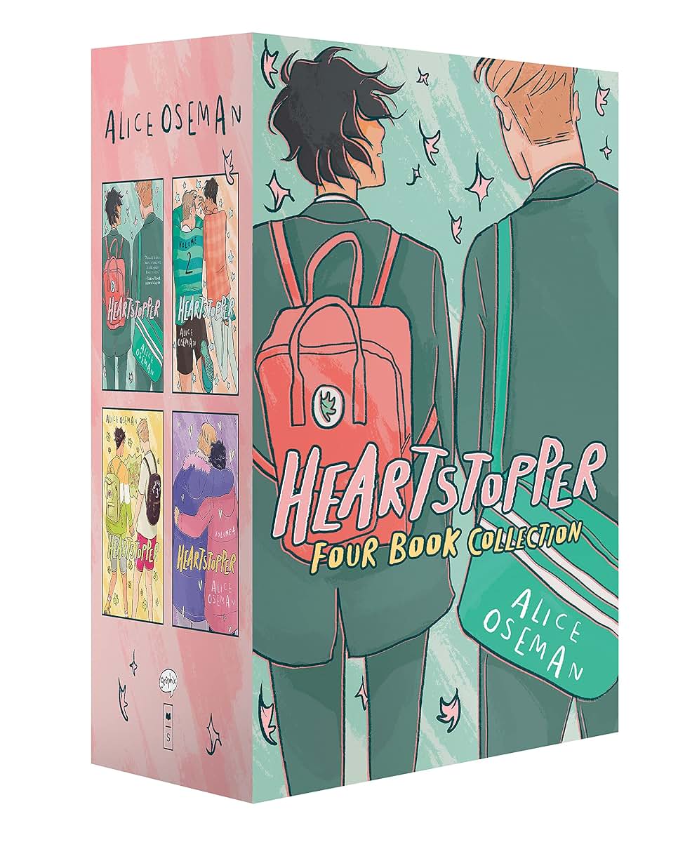 Heartstopper #1-4 Box Set