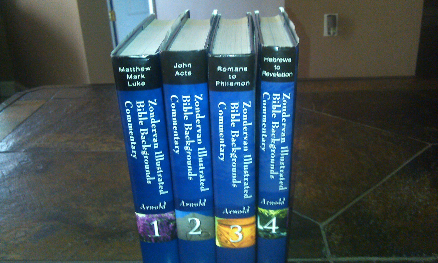 Zondervan Illustrated Bible Backgrounds Commentary Set by Ar