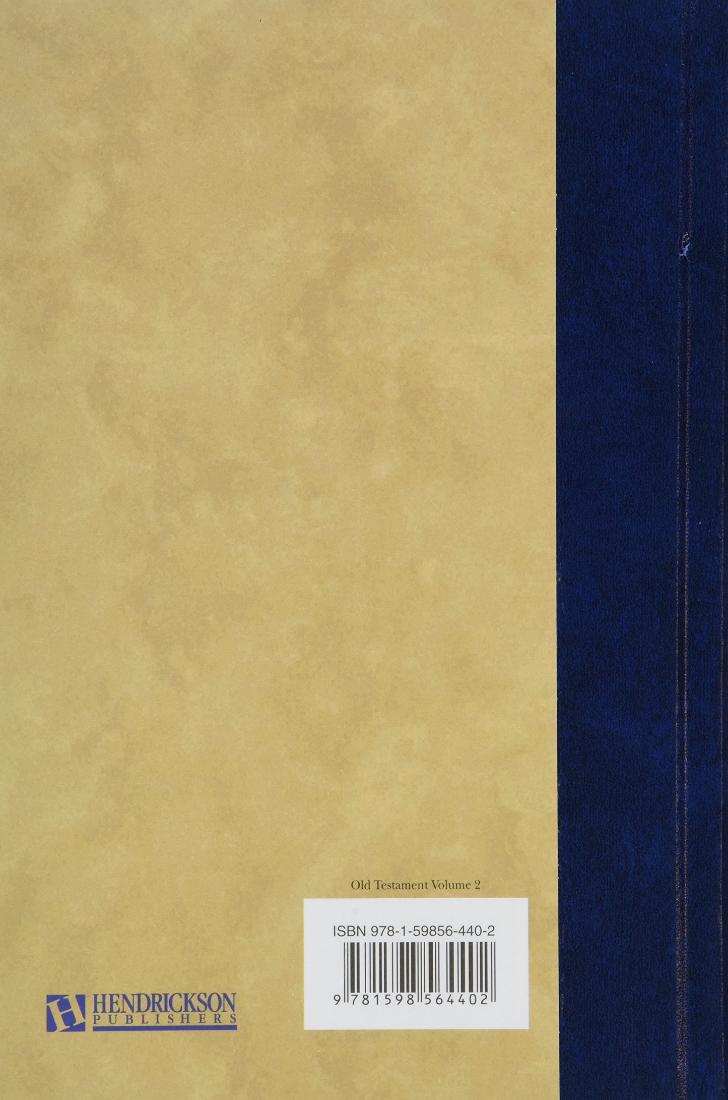 Hendrickson The Interlinear Hebrew-Aramaic Old Tes