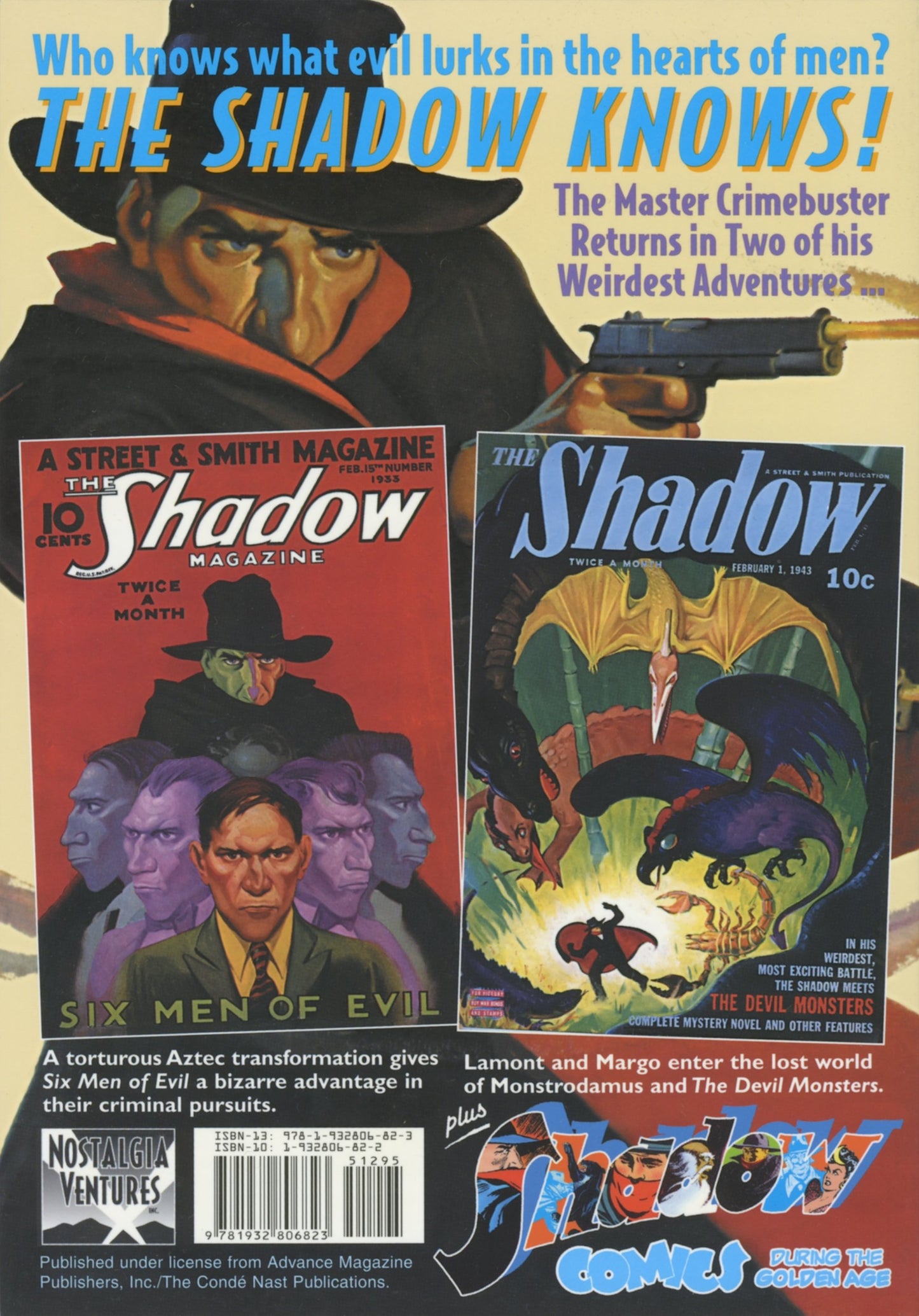 Six Men of Evil / The Devil Monsters (The Shadow, Vol. 13)