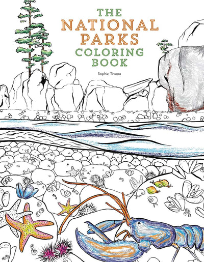 The National Parks Coloring Book