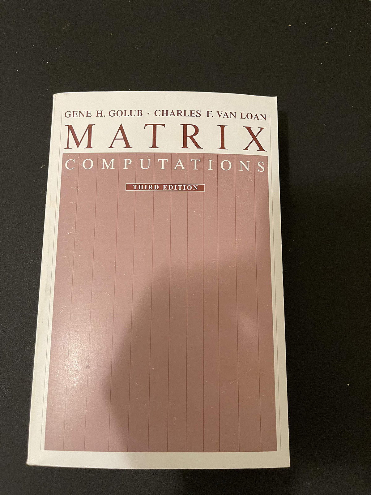Matrix Computations (Johns Hopkins Studies in Mathematical Sciences)(3rd Edition)