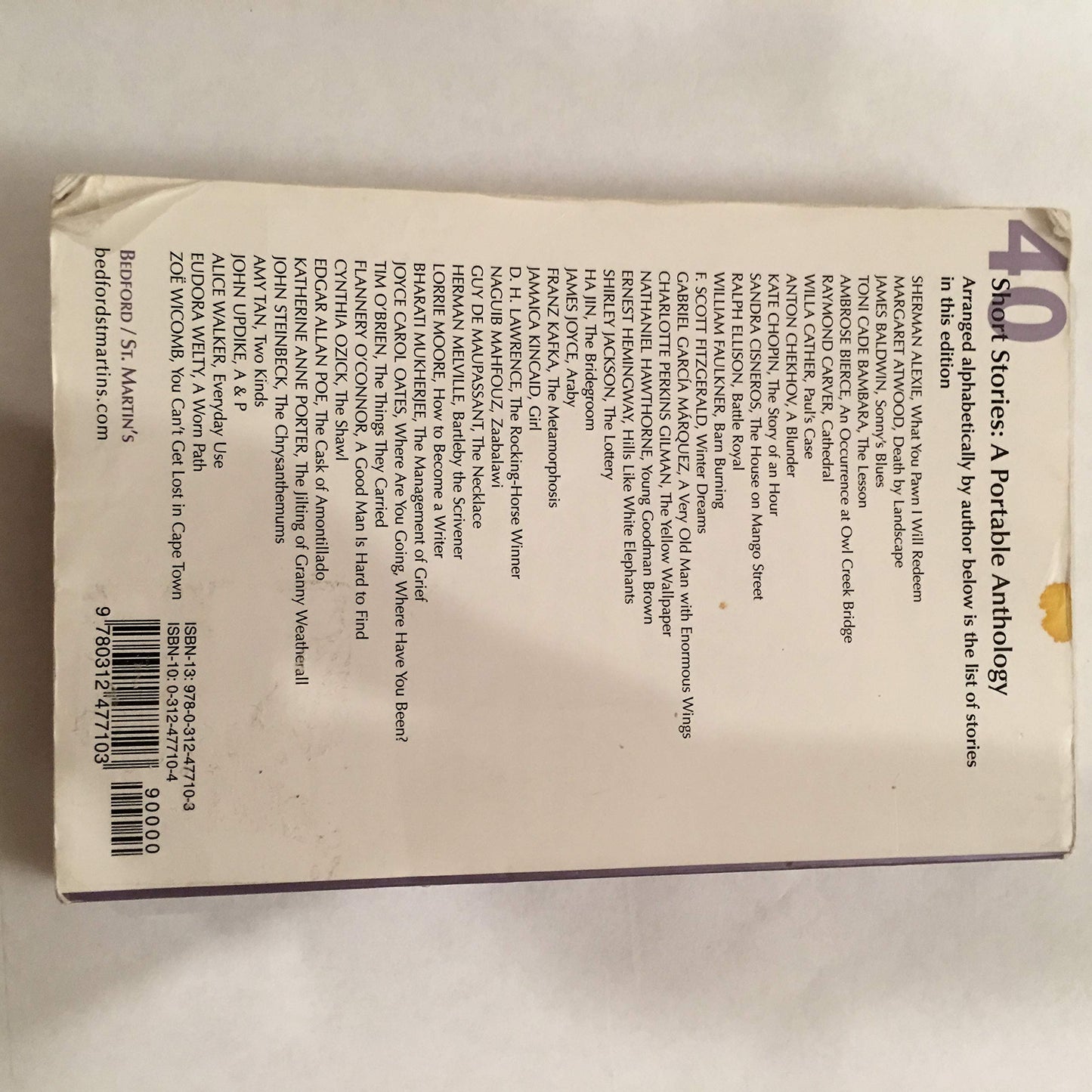 40 Short Stories: A Portable Anthology
