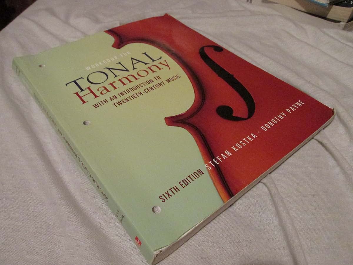 Workbook for Tonal Harmony with an Introduction to Twentieth