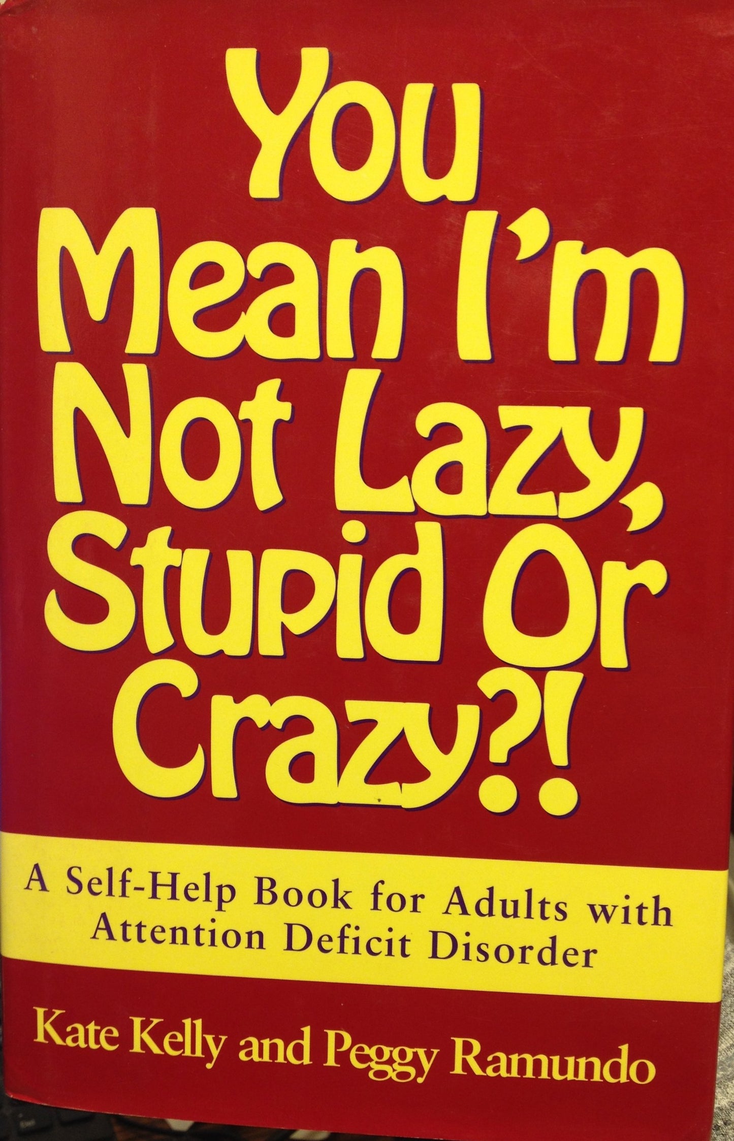 You Mean I'm Not Lazy, Stupid or Crazy?!: A Self-Help Book f