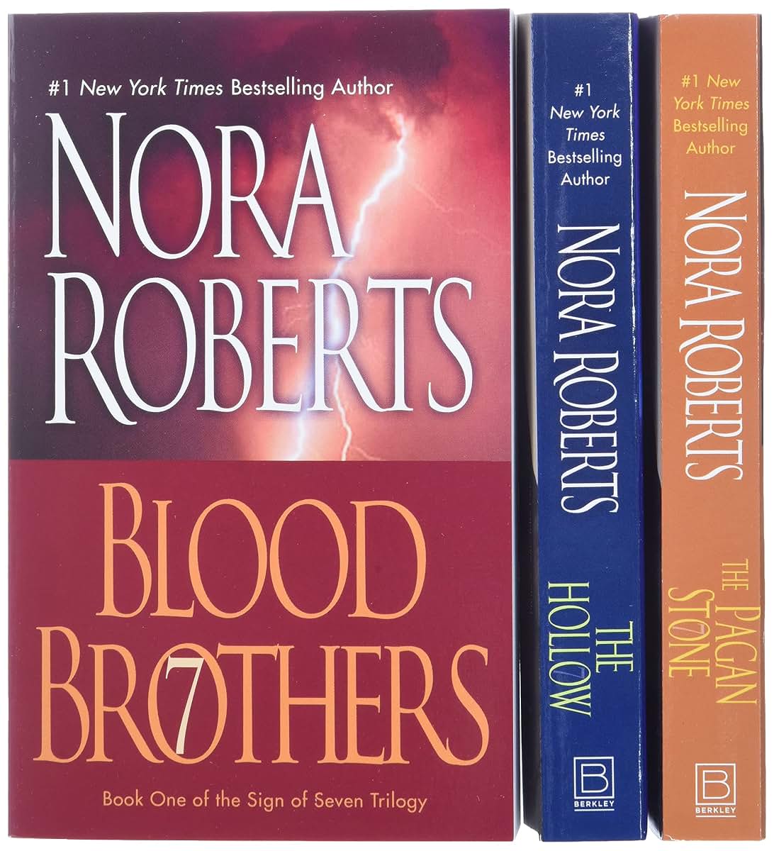 Nora Roberts Sign of Seven Trilogy Box Set