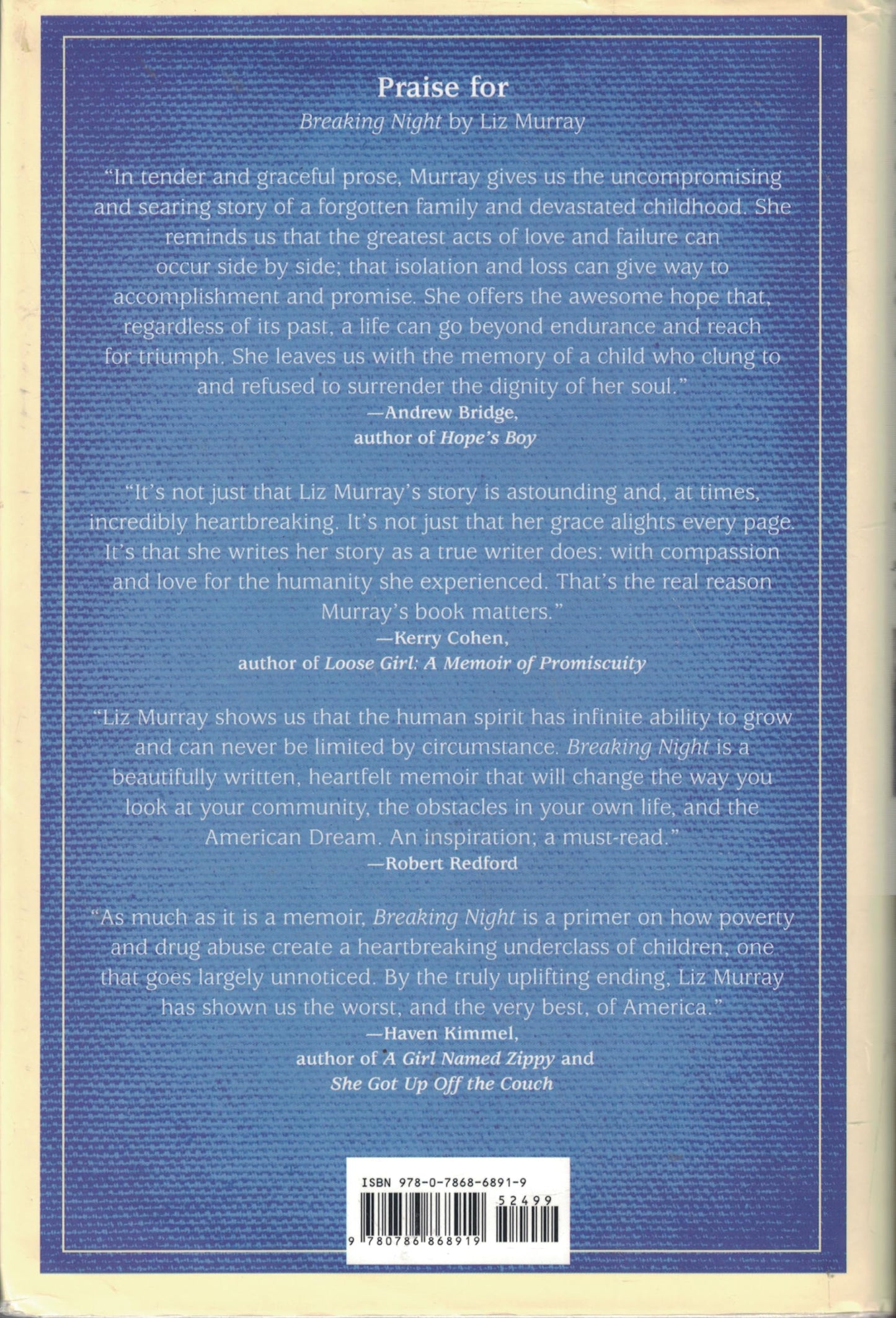 Breaking Night: A Memoir of Forgiveness, Survival, and My Journey from Homeless to Harvard
