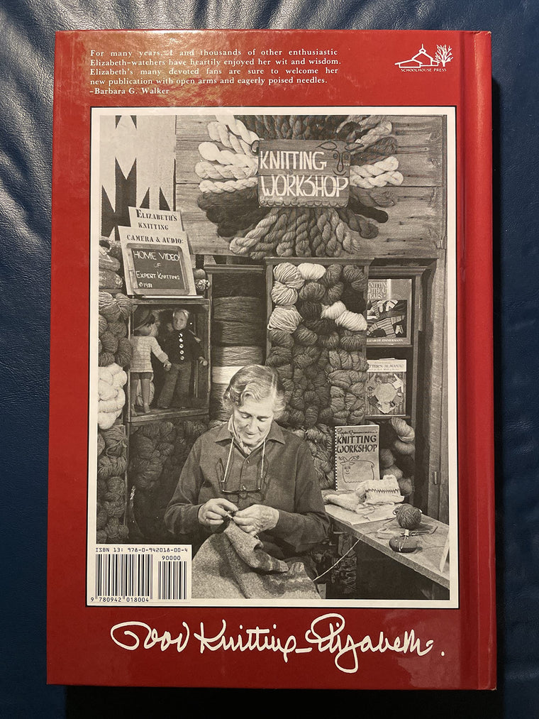 Elizabeth Zimmermann's Knitting Workshop — back cover