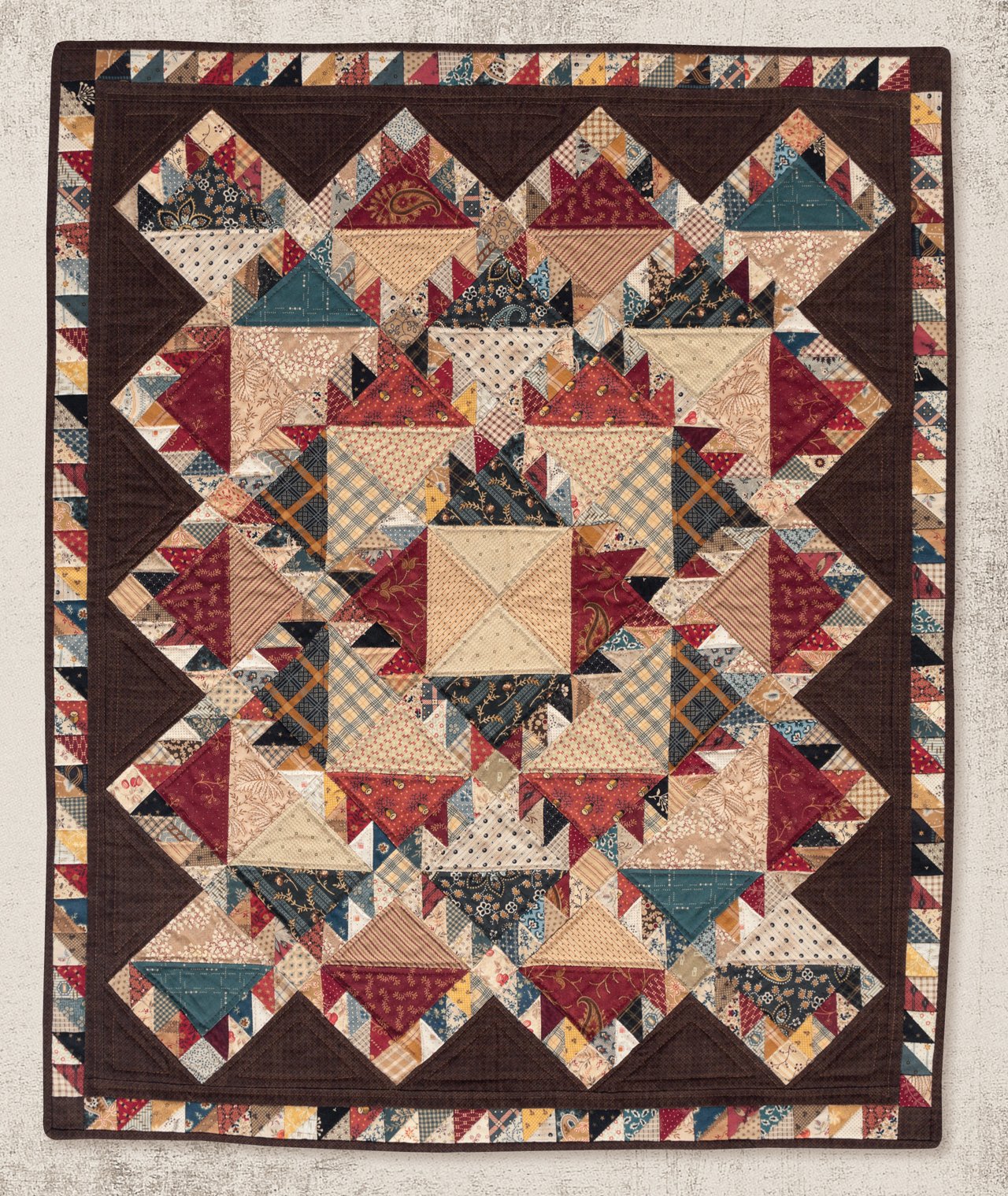 The Blue and the Gray: Quilt Patterns using Civil War Fabrics
