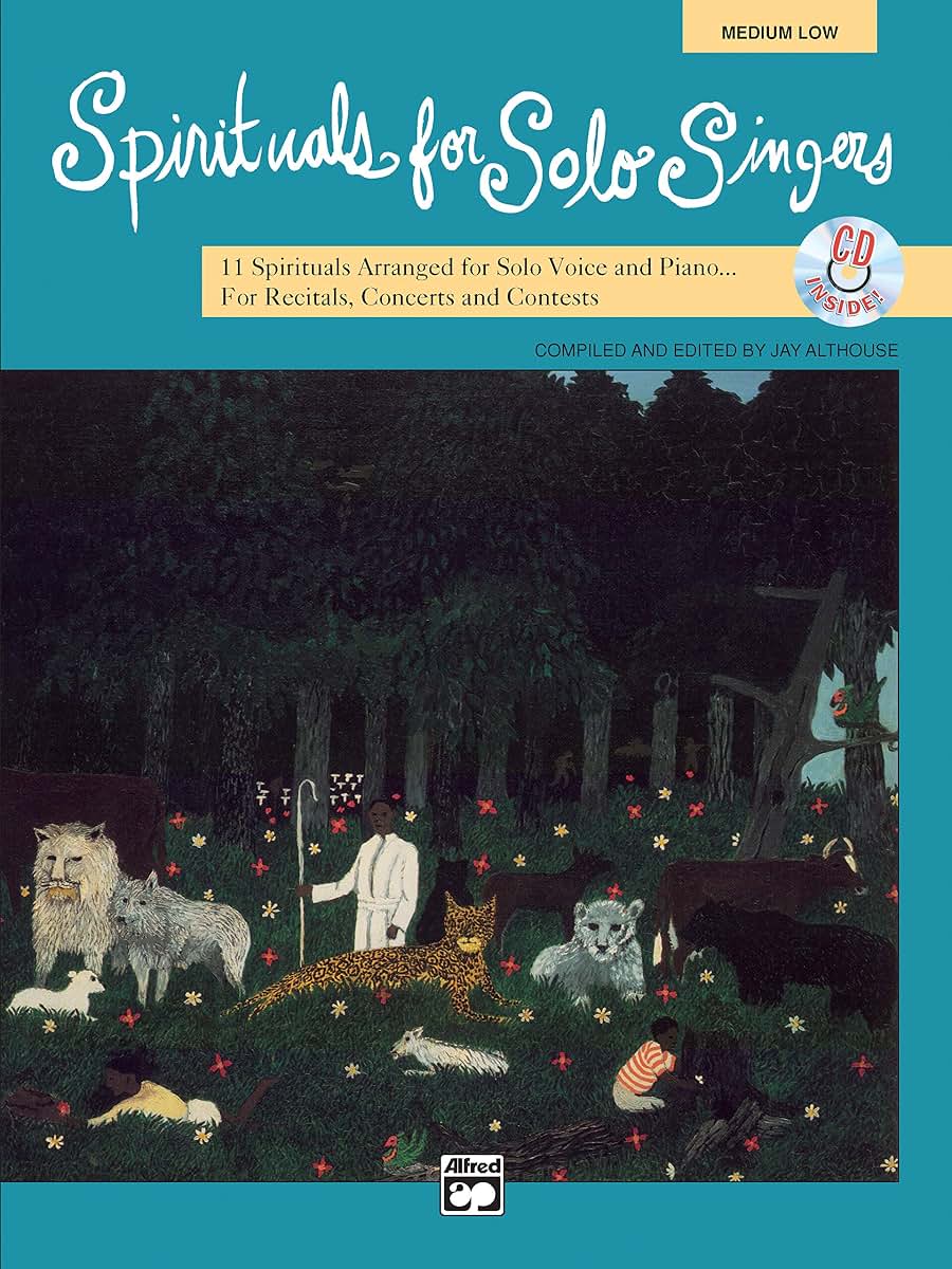 Spirituals for Solo Singers Medium Low (Book and CD)