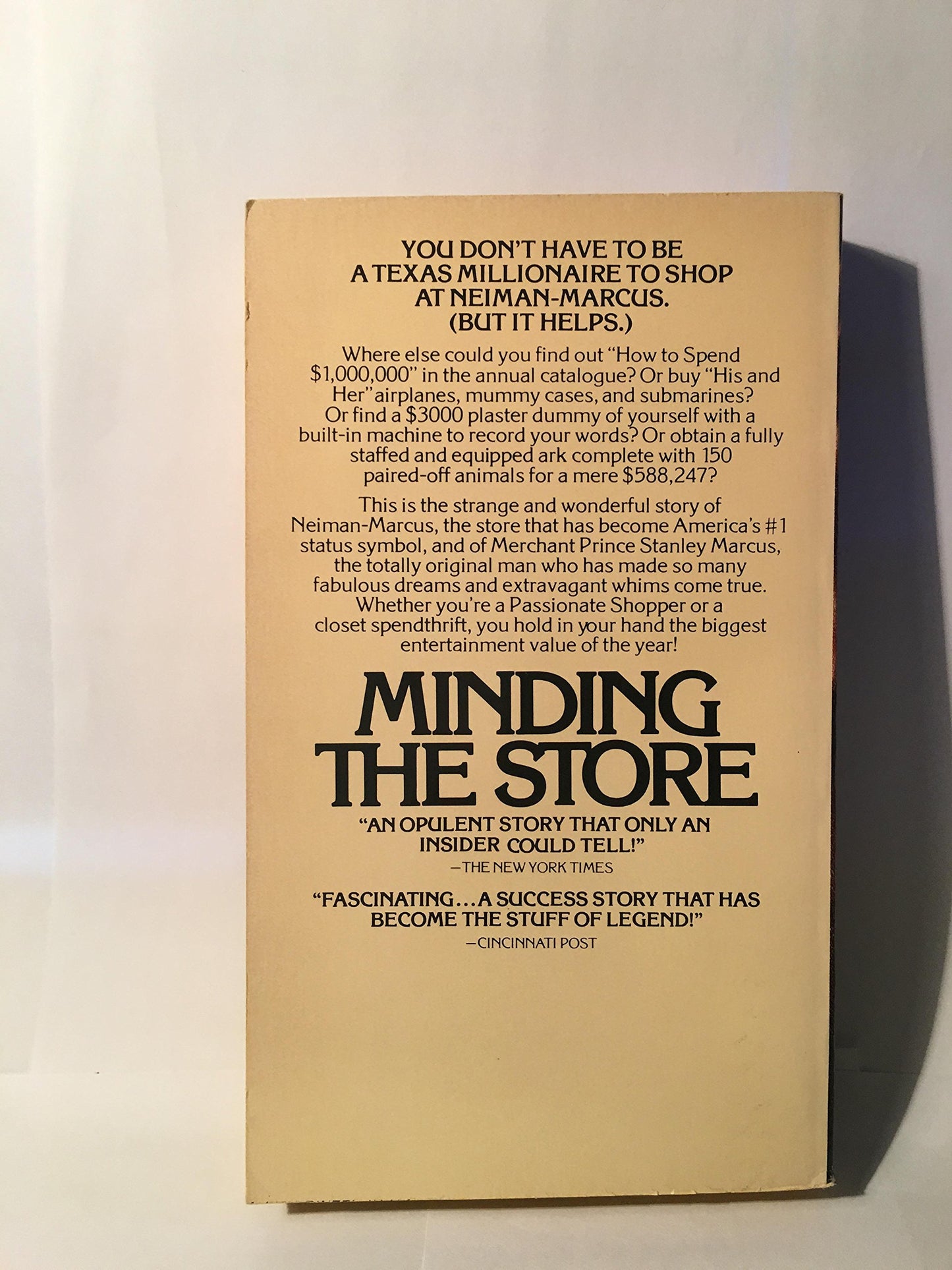 Minding the Store