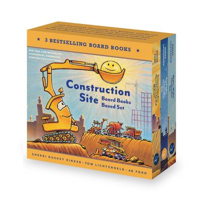 Construction Site Board Books Boxed Set (Goodnight Construction Site)
