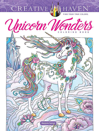 Creative Haven Unicorn Wonders Coloring Book (Adult Coloring Books: Fantasy)