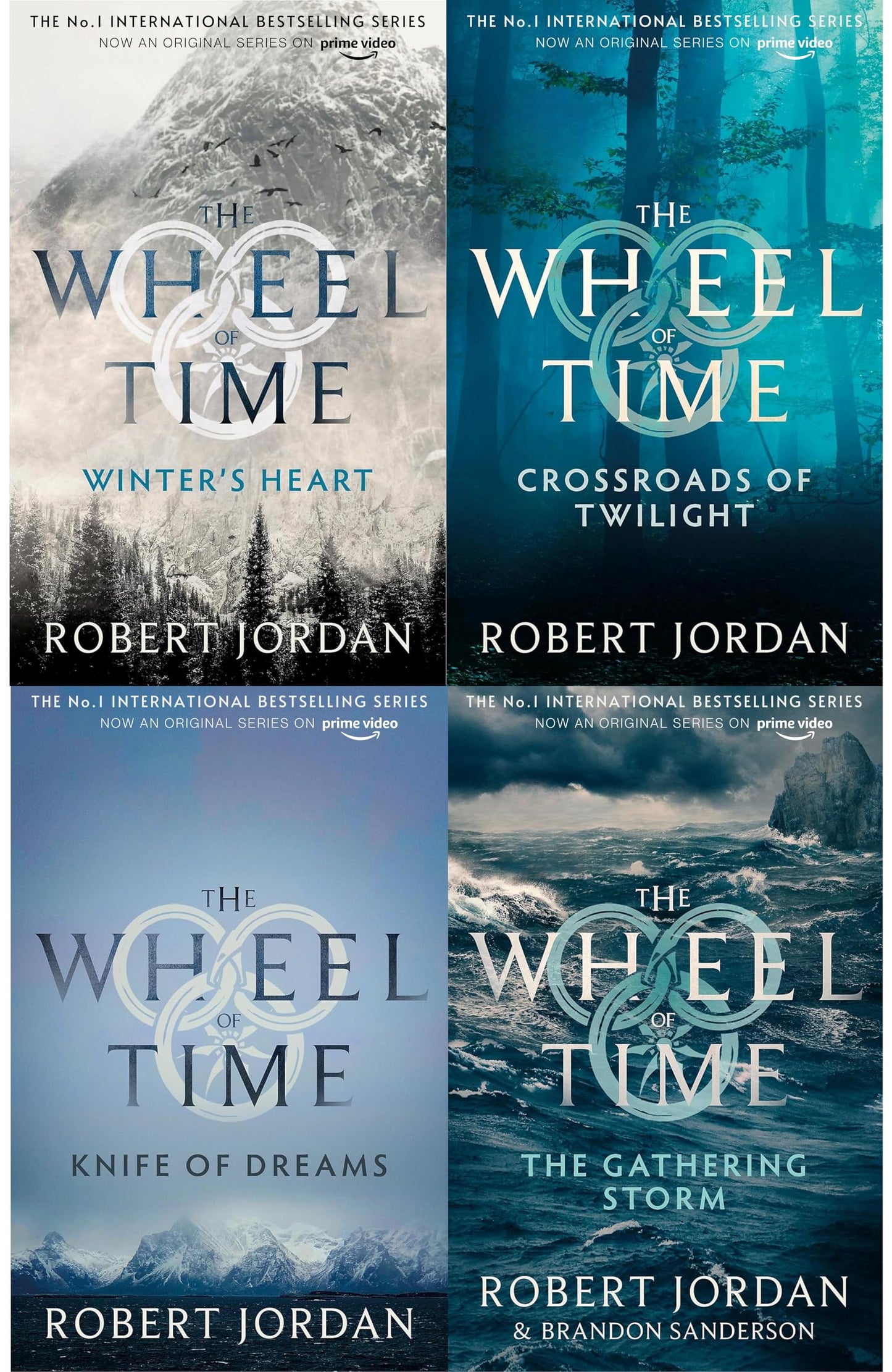 The Wheel of Time Box Set by Robert Jordan - 15 Books Including New Spring, Eye The World, Great Hunt, Dragon Reborn, Shadow Rising, Fires Heaven, ... Path Daggers, Winter'S Heart And Many More
