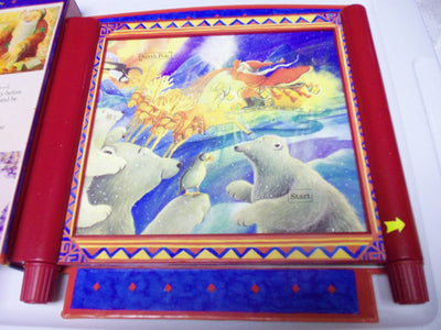 Santa's Christmas Journey: A Scrolling Picture Book