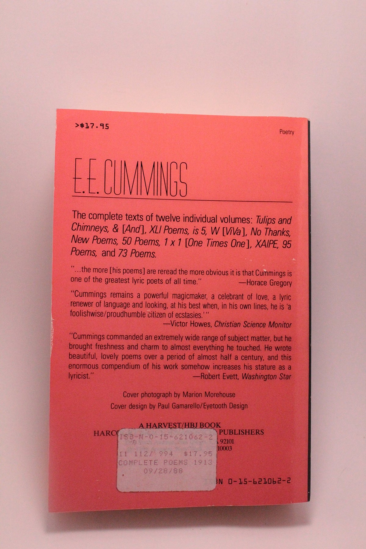 E. E. Cummings: Complete Poems, 1913-1962