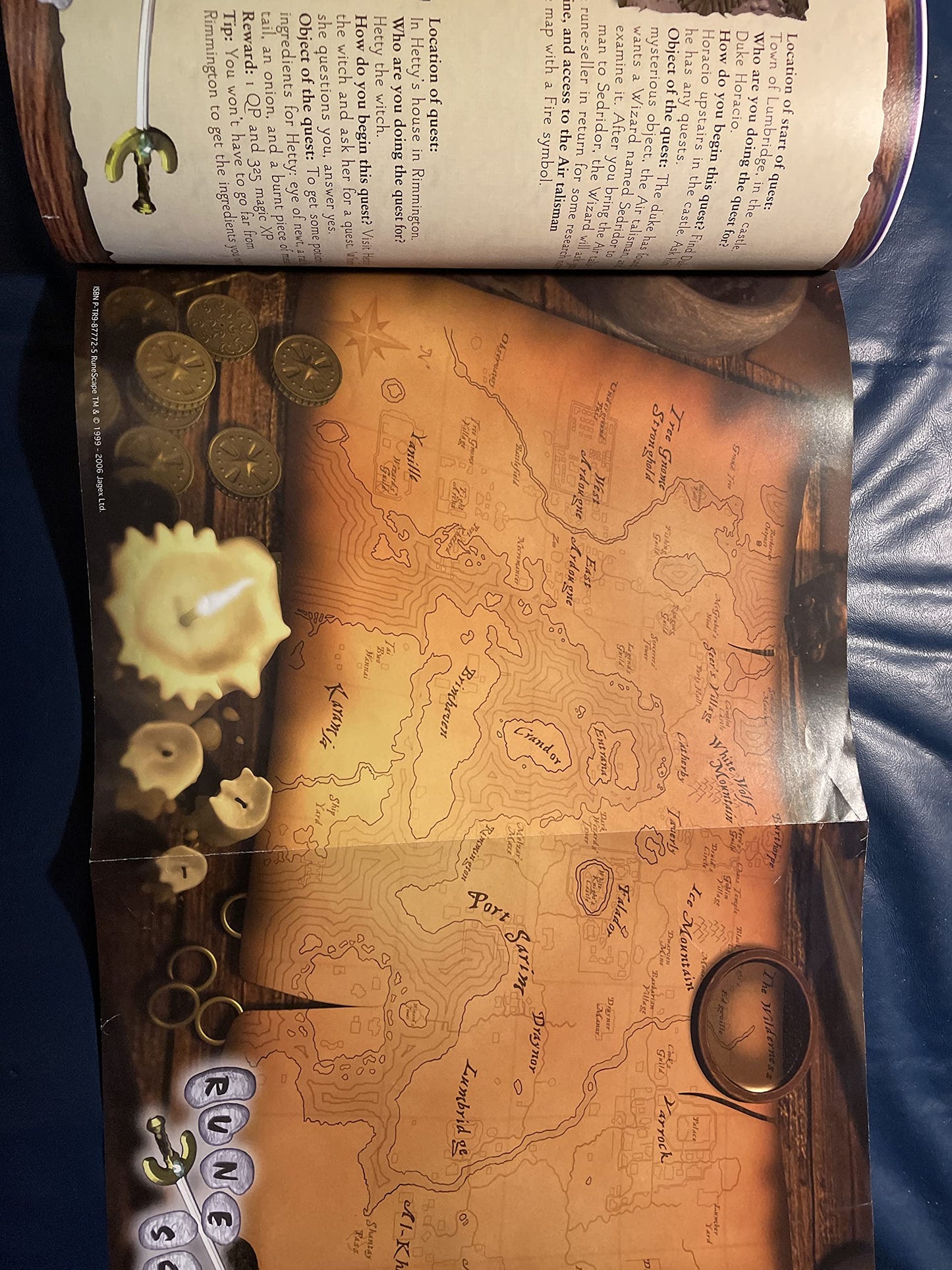 RuneScape: The Official Handbook by West, Tracey
