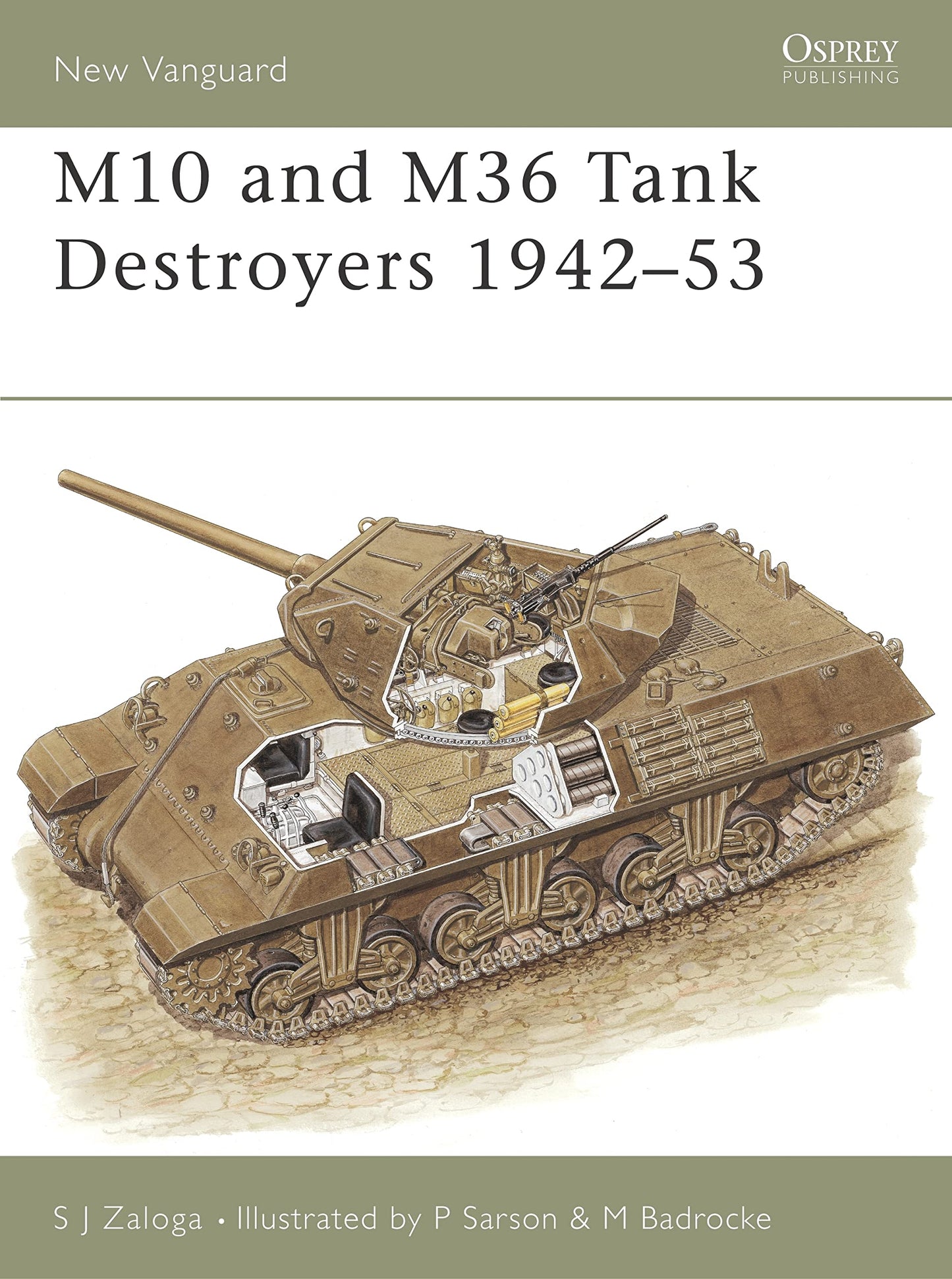 M10 and M36 Tank Destroyers 1942-53 (New Vanguard)