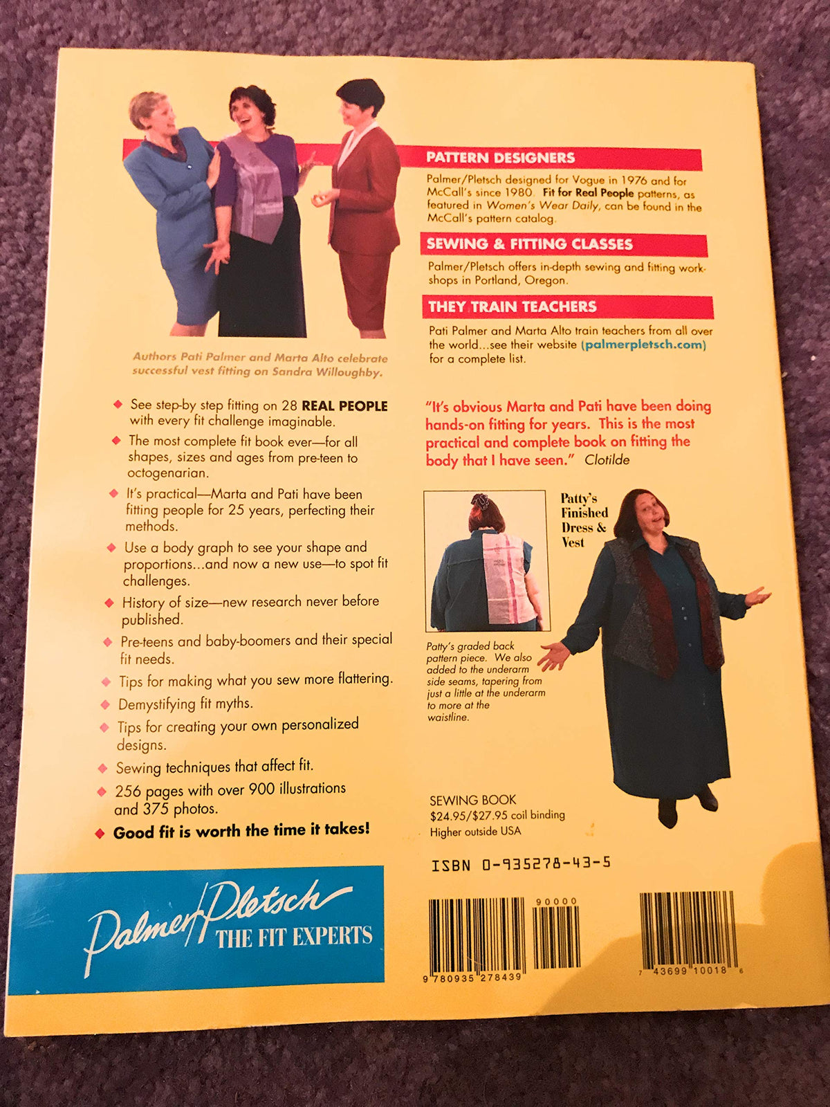 Fit for Real People: Sew Great Clothes Using ANY Pattern (Sewing for Real People series)